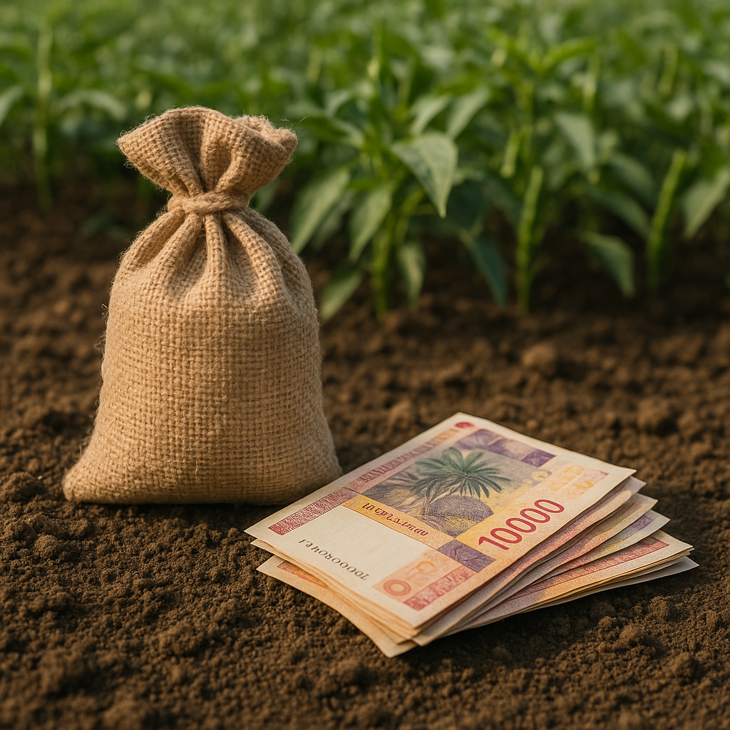 Débuter avec 2000 € soit 1 300 000 F CFA, quelle culture choisir pour investir en agriculture en Afrique